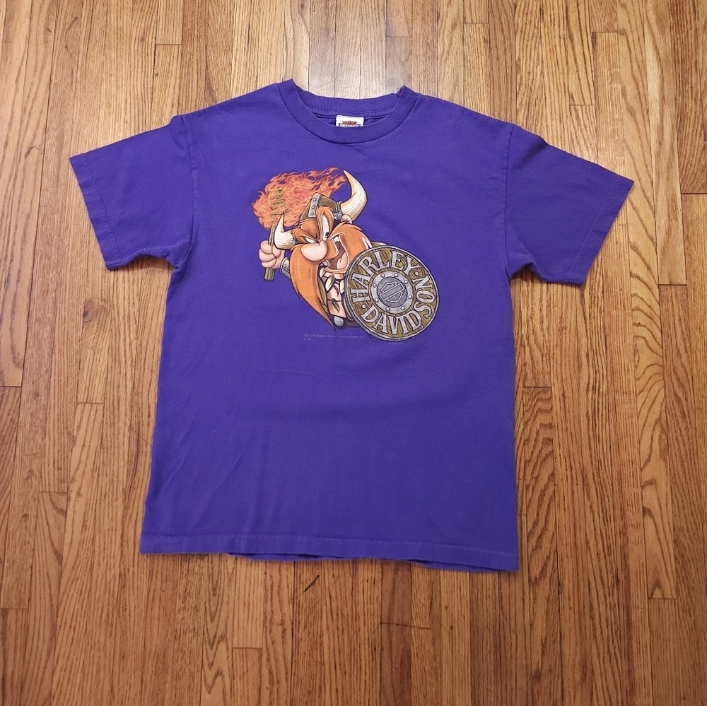 Harley Davidson Warner Bros Yosemite Sam Twin Cities Minnesota T Shirt Size M